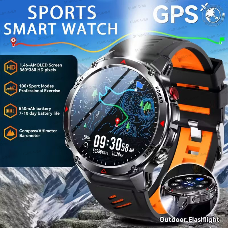 Outdoor Adventure World - Novo Smartwatch Militar T-Rex 3 Ultra