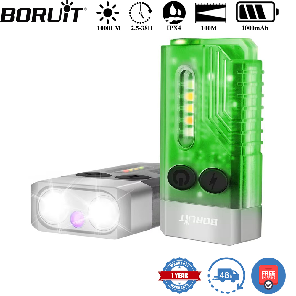Outdoor Adventure Camp - Boruit v10 chaveiro uv led edc