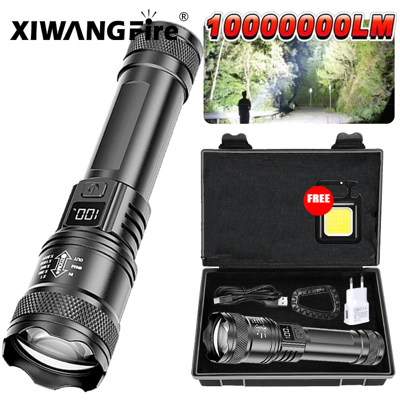 Outdoor Adventure Camp - Lanterna led ultra brilhante 2000lm tipo-c