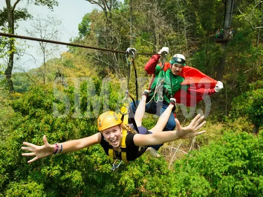 Outdoor Adventure Zipline - Kit de Tirolesa para Aventura no