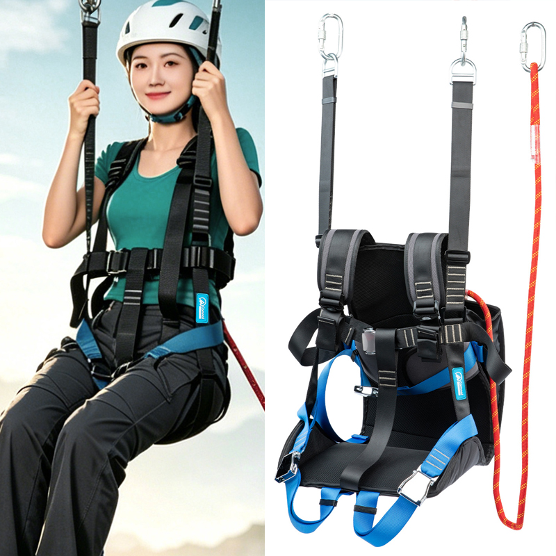 Outdoor Adventure Zipline - Assento de Segurança para Zipline em