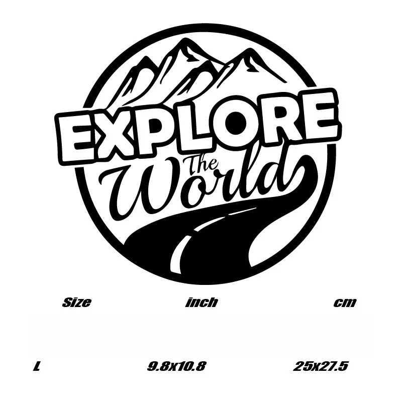 Adesivo para Carro de Camping  - Outdoor Adventure World avaliação e preço