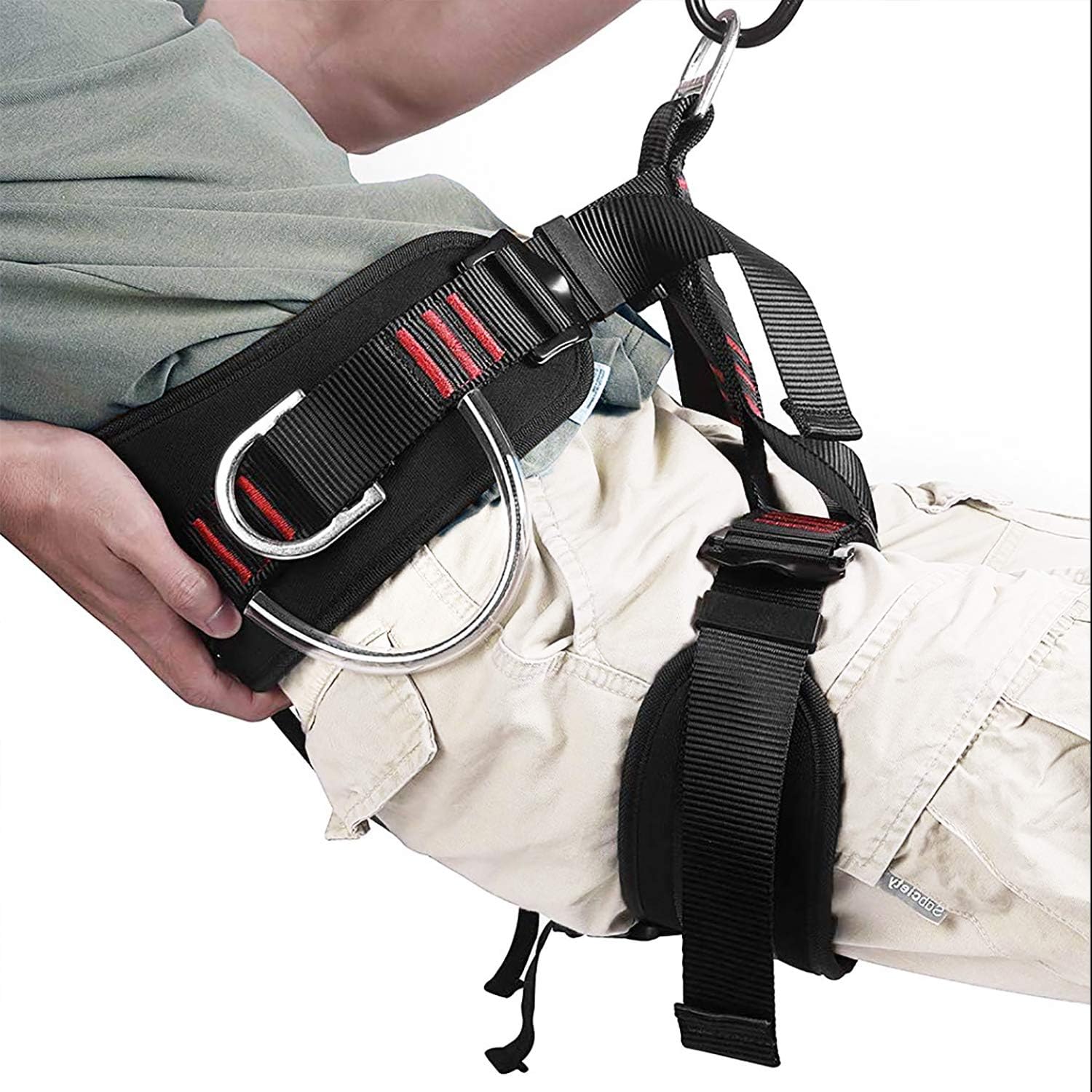 Arnês ajustável para escalada, - Harness Climbing Adjustable avaliação e preço