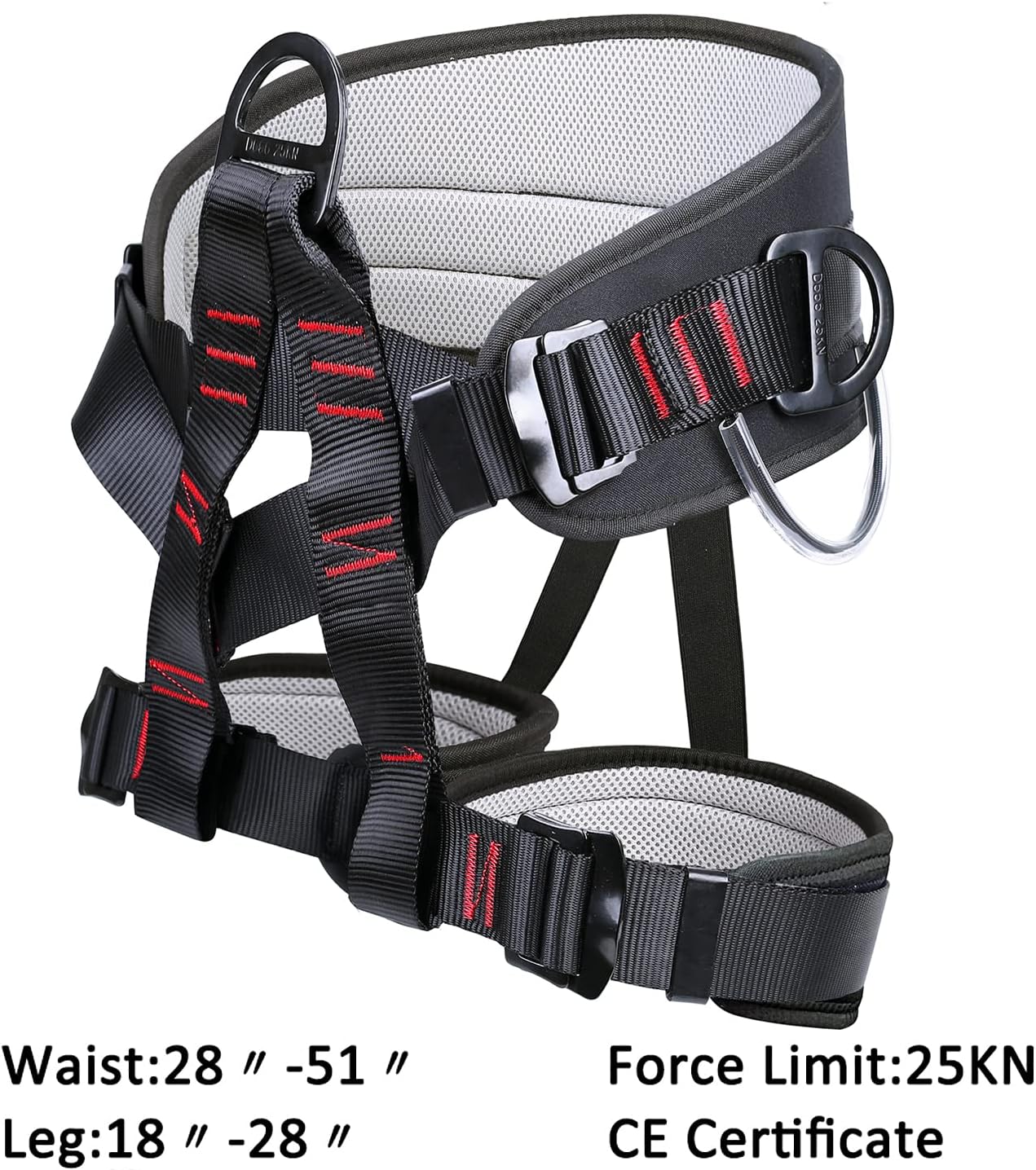 Arnês ajustável para escalada, - Harness Climbing Adjustable avaliação e preço