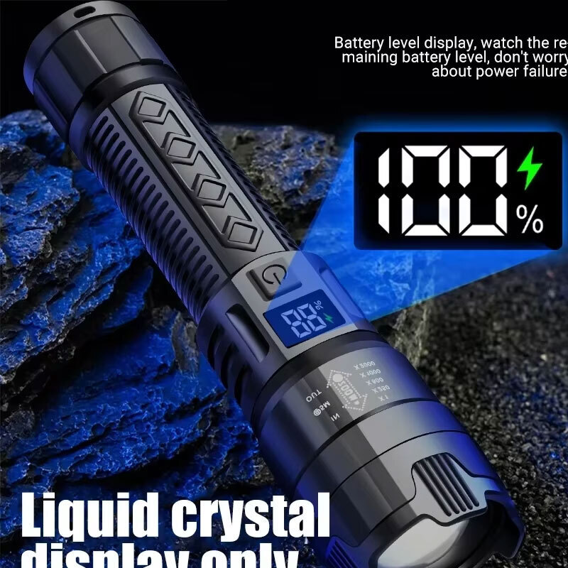 Lanterna Tática LED de Alta Po - Outdoor Adventure Camp avaliação e preço