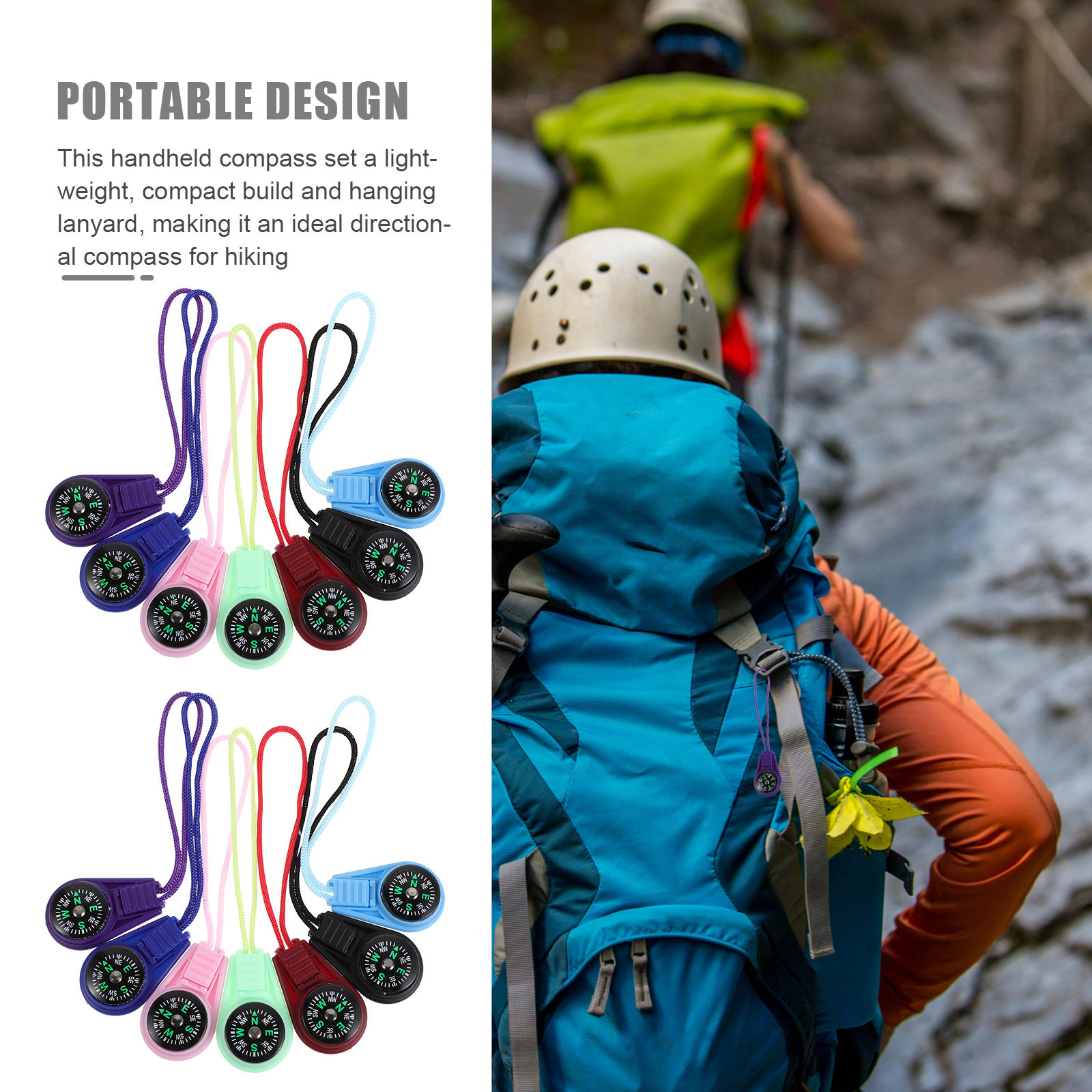14 Peças Mini Bússola Suspensa - Outdoor Adventure Gear avaliação e preço