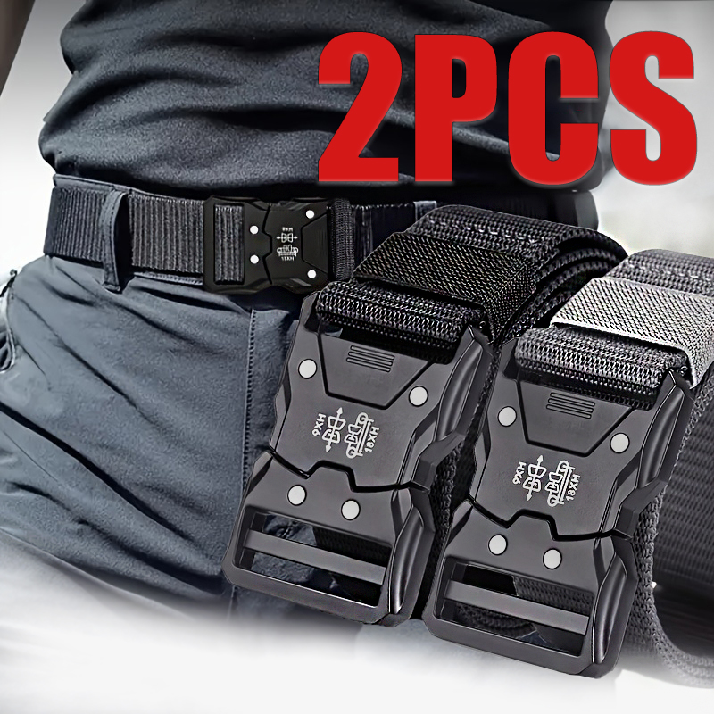 2 pçs moda masculina cinto de  - Outdoor Youth Adventure avaliação e preço