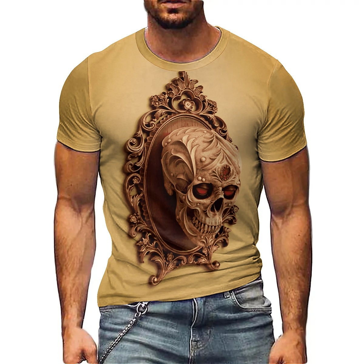 Camiseta masculina de manga cu - Outdoor Youth Adventure avaliação e preço