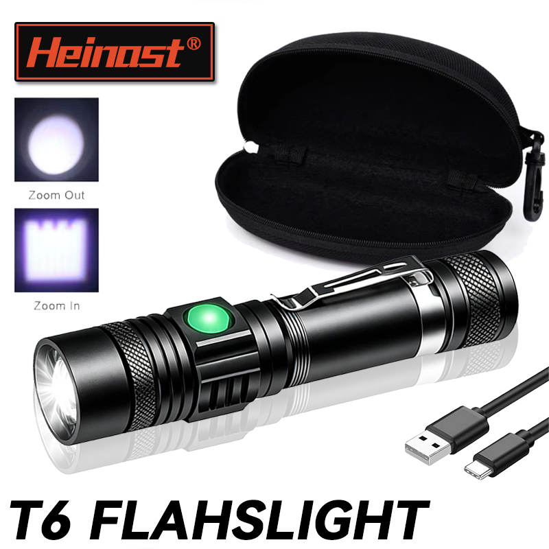 Lanterna LED T6 Recarregável,  - Outdoor Adventure Camp avaliação e preço