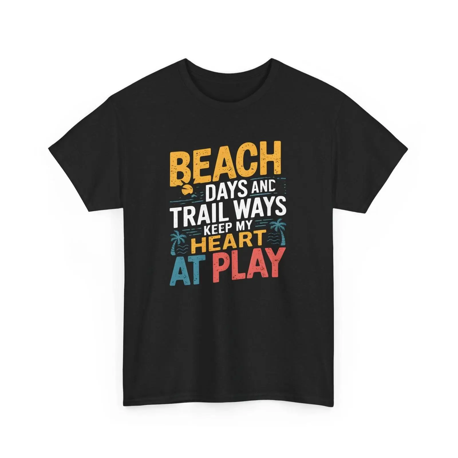 Camiseta Beach Days Trail Ways - Outdoor Adventure Quotes avaliação e preço