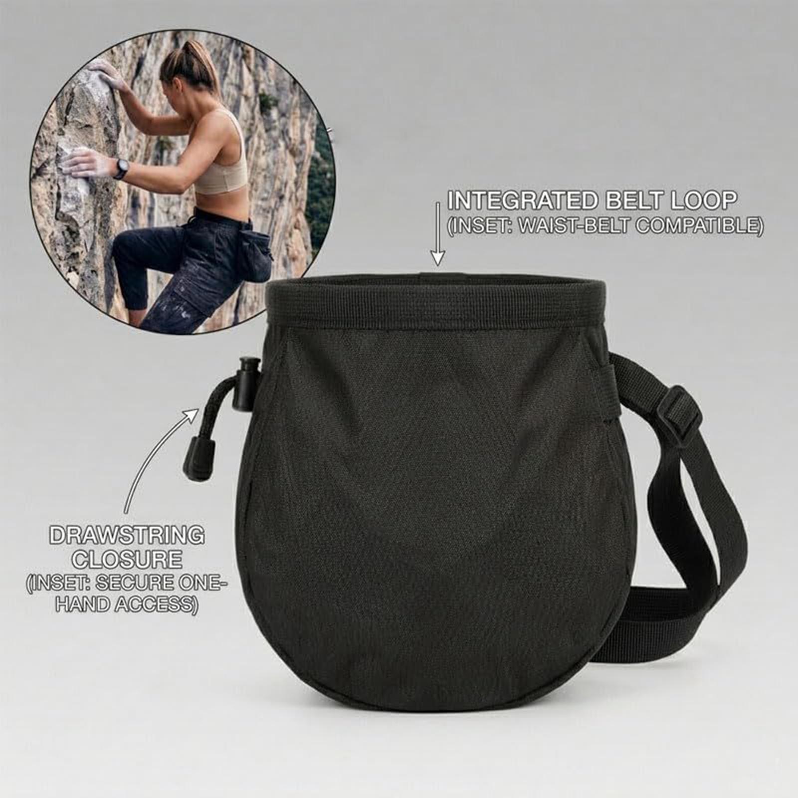 Bolsa de Giz para Escalada em  - Harness Climbing Adjustable avaliação e preço