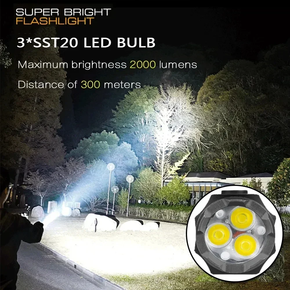 Poderosa mini lanterna led sup - Outdoor Adventure Camp avaliação e preço