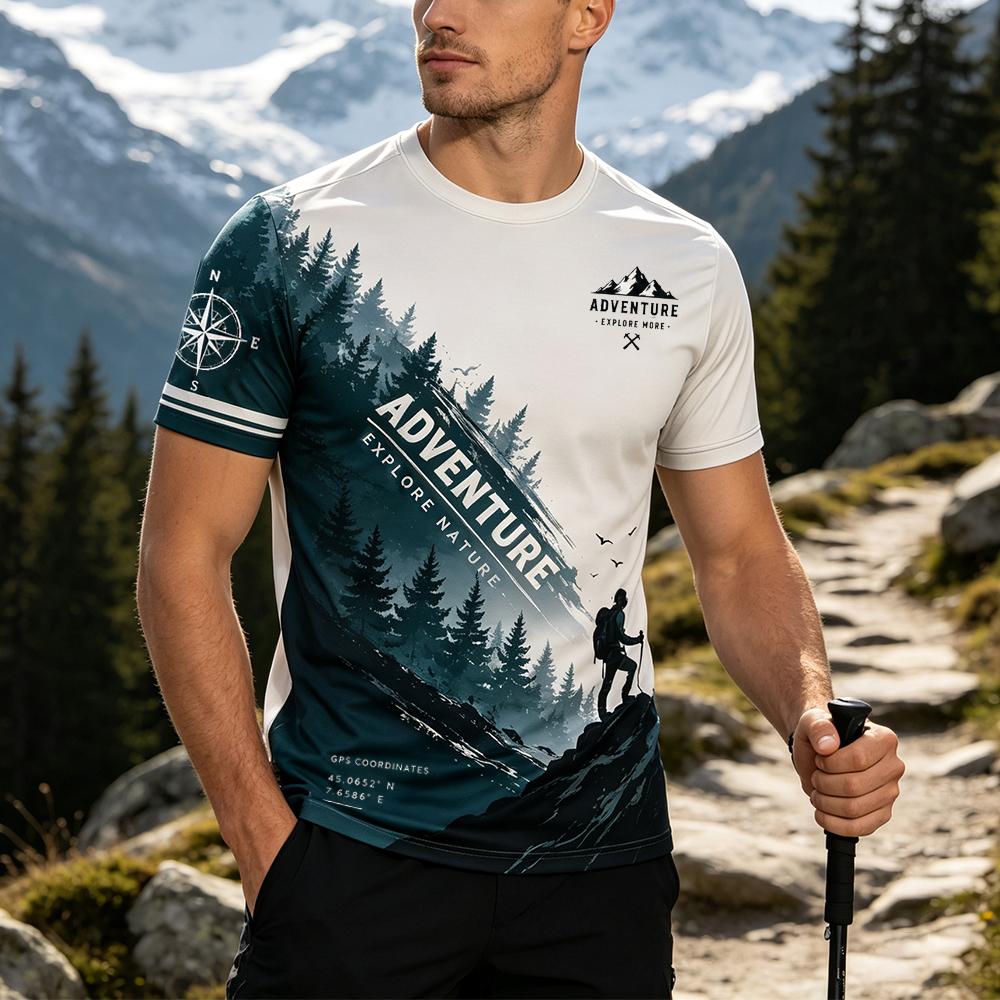 Camiseta Estilo Revista com Es - Outdoor Adventure Magazines avaliação e preço