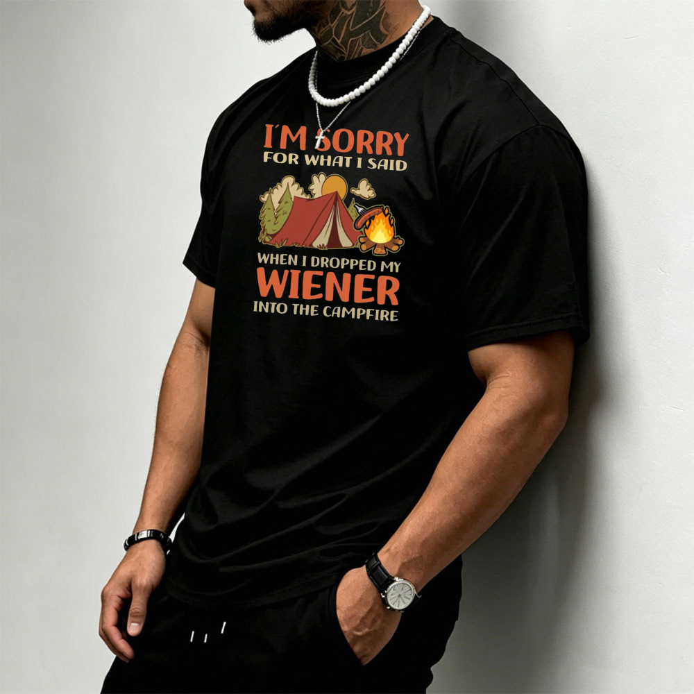 Camiseta Masculina com Estampa - Outdoor Adventure Quotes avaliação e preço