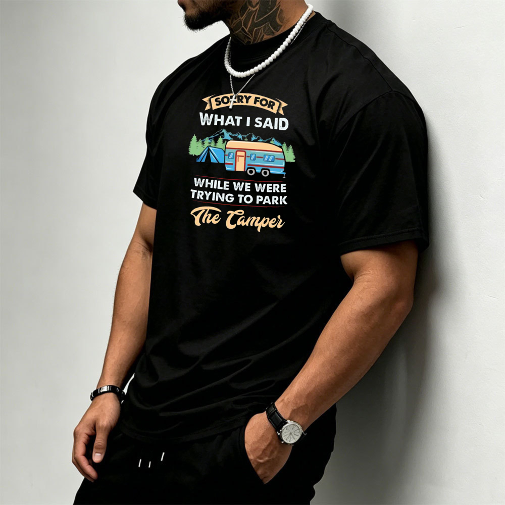Camiseta masculina com estampa - Outdoor Adventure Quotes avaliação e preço