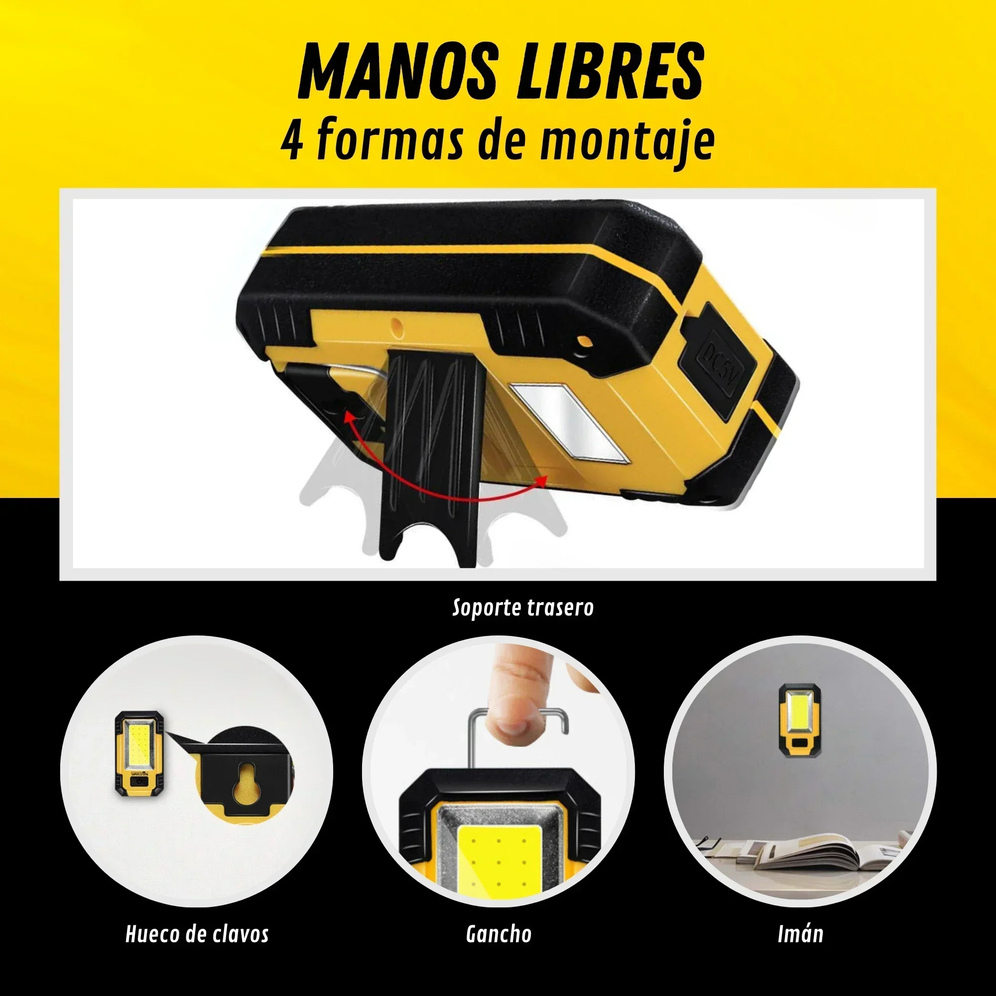 Lanterna de Trabalho Recarregá - Outdoor Adventures avaliação e preço