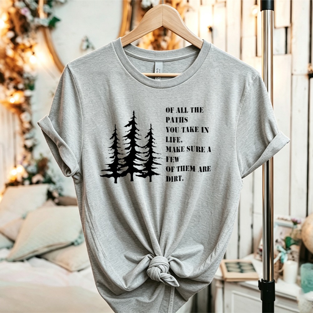 Camiseta gráfica com citação d - Outdoor Adventure Quotes avaliação e preço