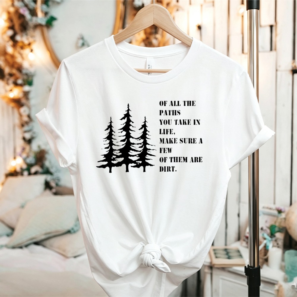 Camiseta gráfica com citação d - Outdoor Adventure Quotes avaliação e preço
