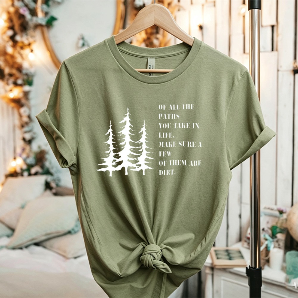 Camiseta gráfica com citação d - Outdoor Adventure Quotes avaliação e preço