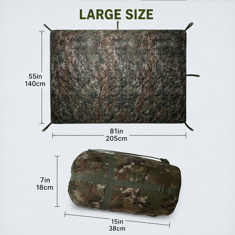 Cobertor de Camping Camuflado  - Outdoor Adventure Quilt avaliação e preço