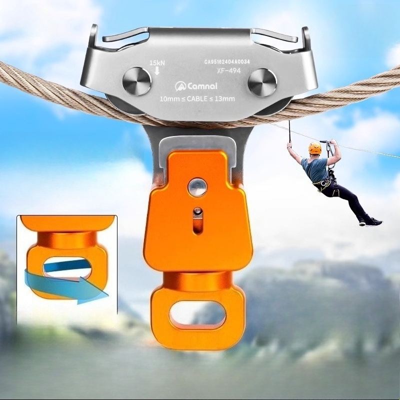 Polia de Cabo de Aço para Zipl - Outdoor Adventure Zipline avaliação e preço