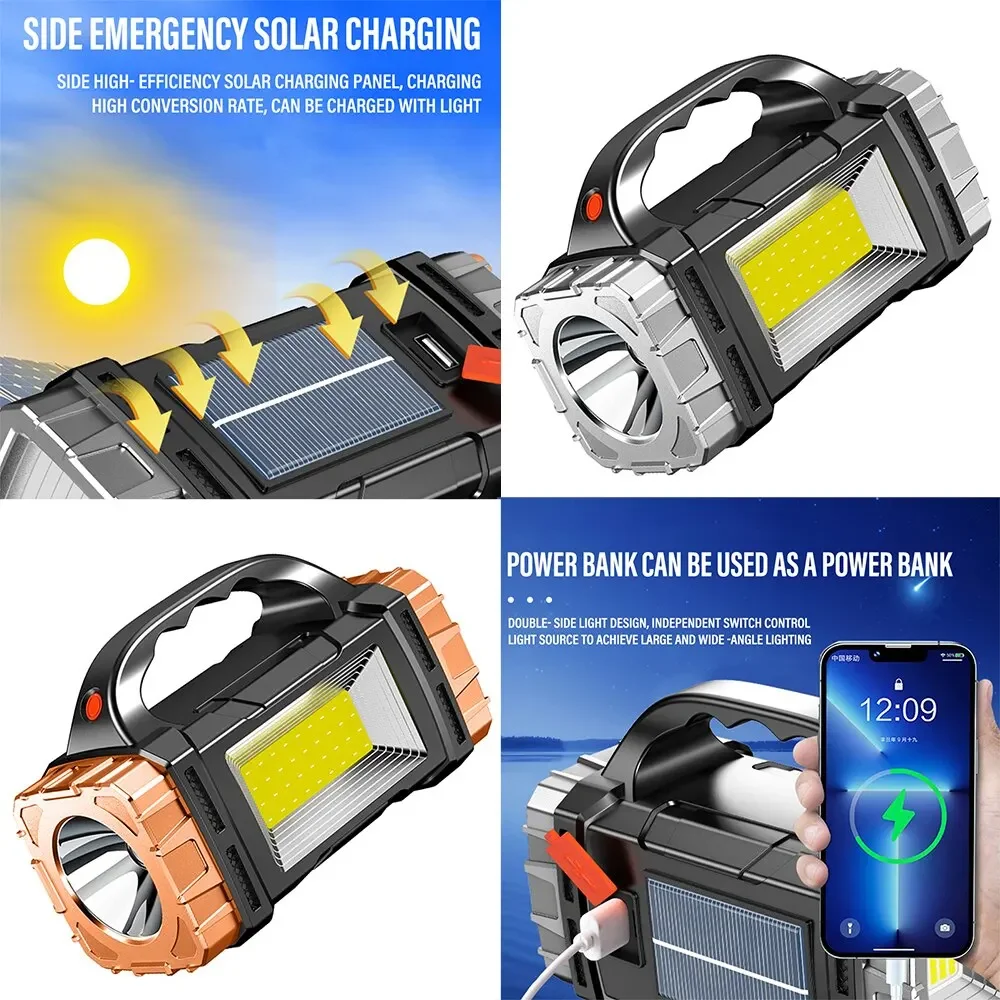 Nova Lanterna LED Solar Recarr - Outdoor Adventure Camp avaliação e preço