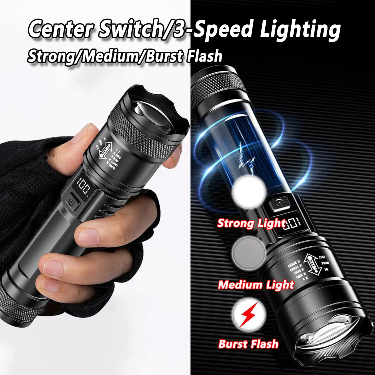 Lanterna led ultra brilhante 2 - Outdoor Adventure Camp avaliação e preço