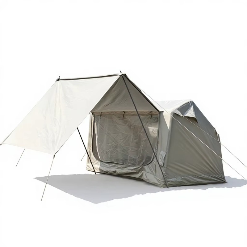 Espaçosa Tenda Inflável Famili - Outdoor Adventure Logo avaliação e preço