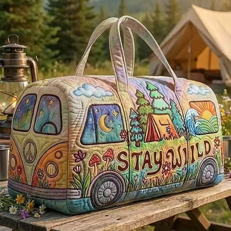 Bolsa de Viagem Acolchoada Est - Outdoor Adventure Quilt avaliação e preço