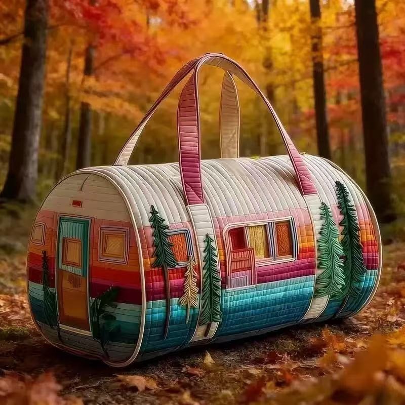 Bolsa de Viagem Acolchoada Est - Outdoor Adventure Quilt avaliação e preço