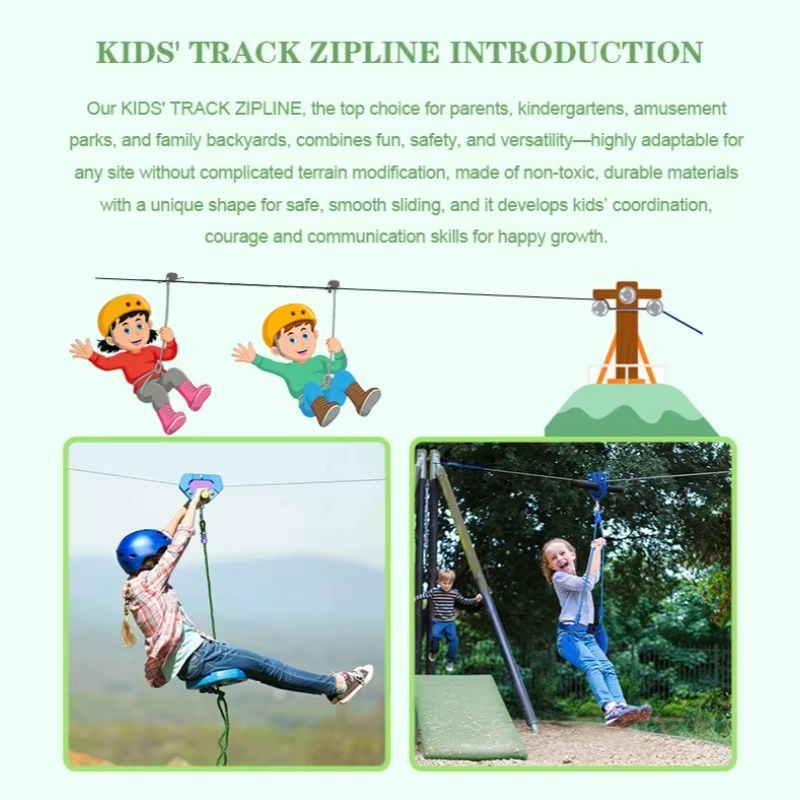 Conjunto de Zipline para Jogo  - Outdoor Adventure Zipline avaliação e preço