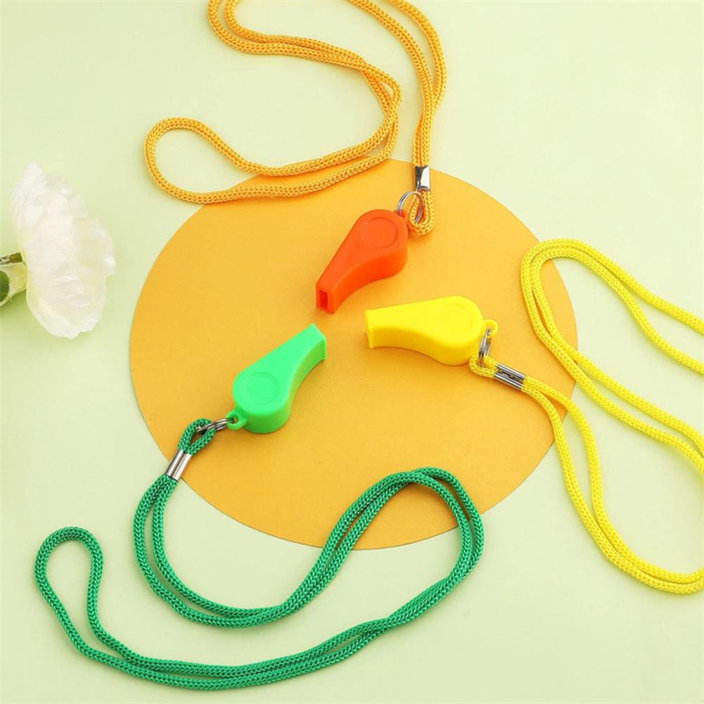 10 pçs apitos de plástico com  - Emergency Whistle Pea avaliação e preço