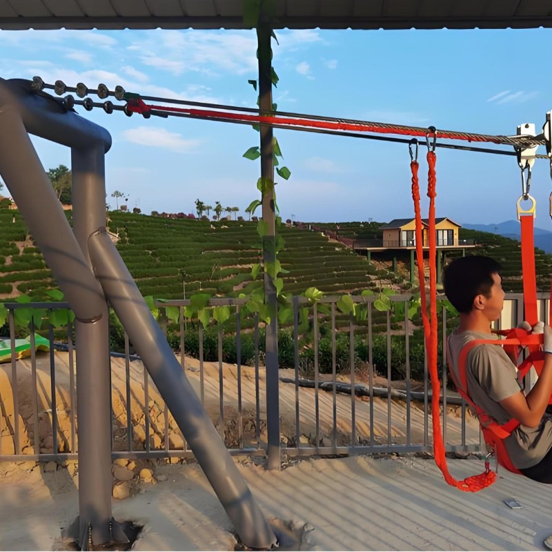 Equipamento de zipline para al - Outdoor Adventure Zipline avaliação e preço